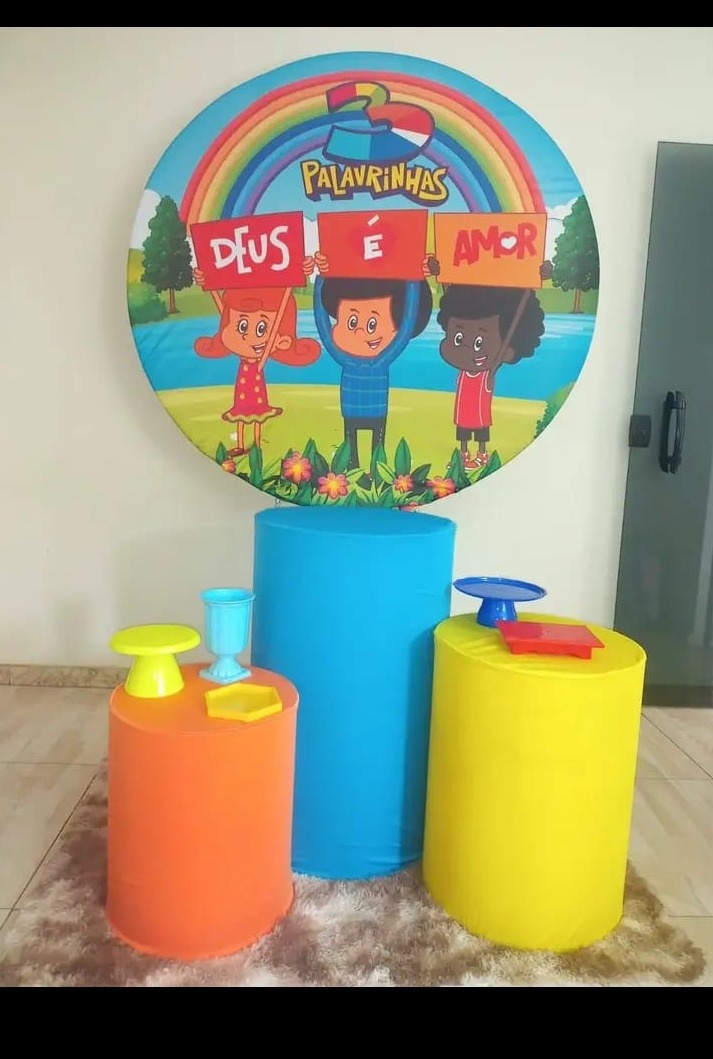 Kit Pegue E Monte 3 Palavrinhas  - Dadule decor