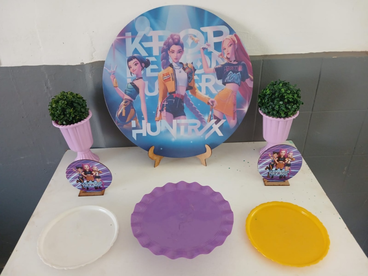 Kit Mini Festa Guerreiras Do K-Pop - Dadule decor
