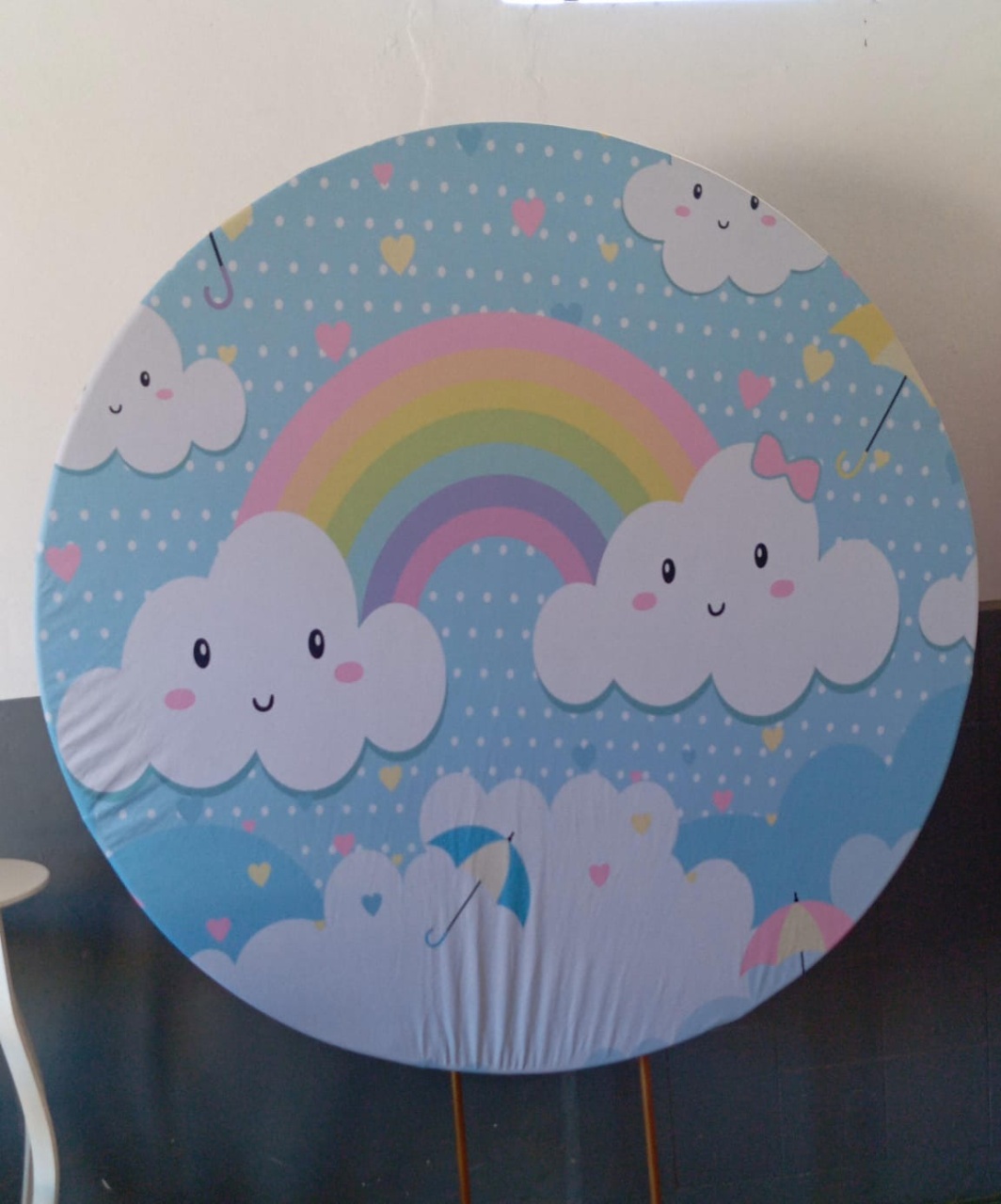 Painel Chuva de Benção Azul  - Dadule decor