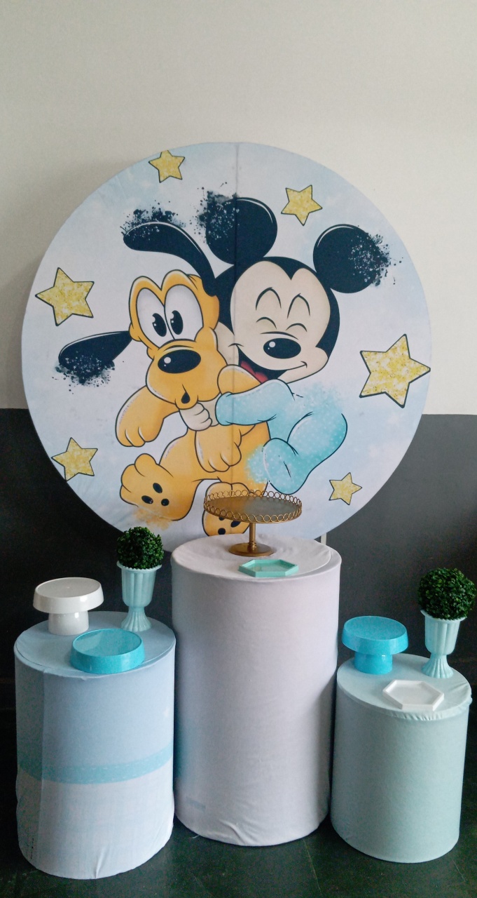 Kit Pegue E Monte Mickey Baby - Dadule decor