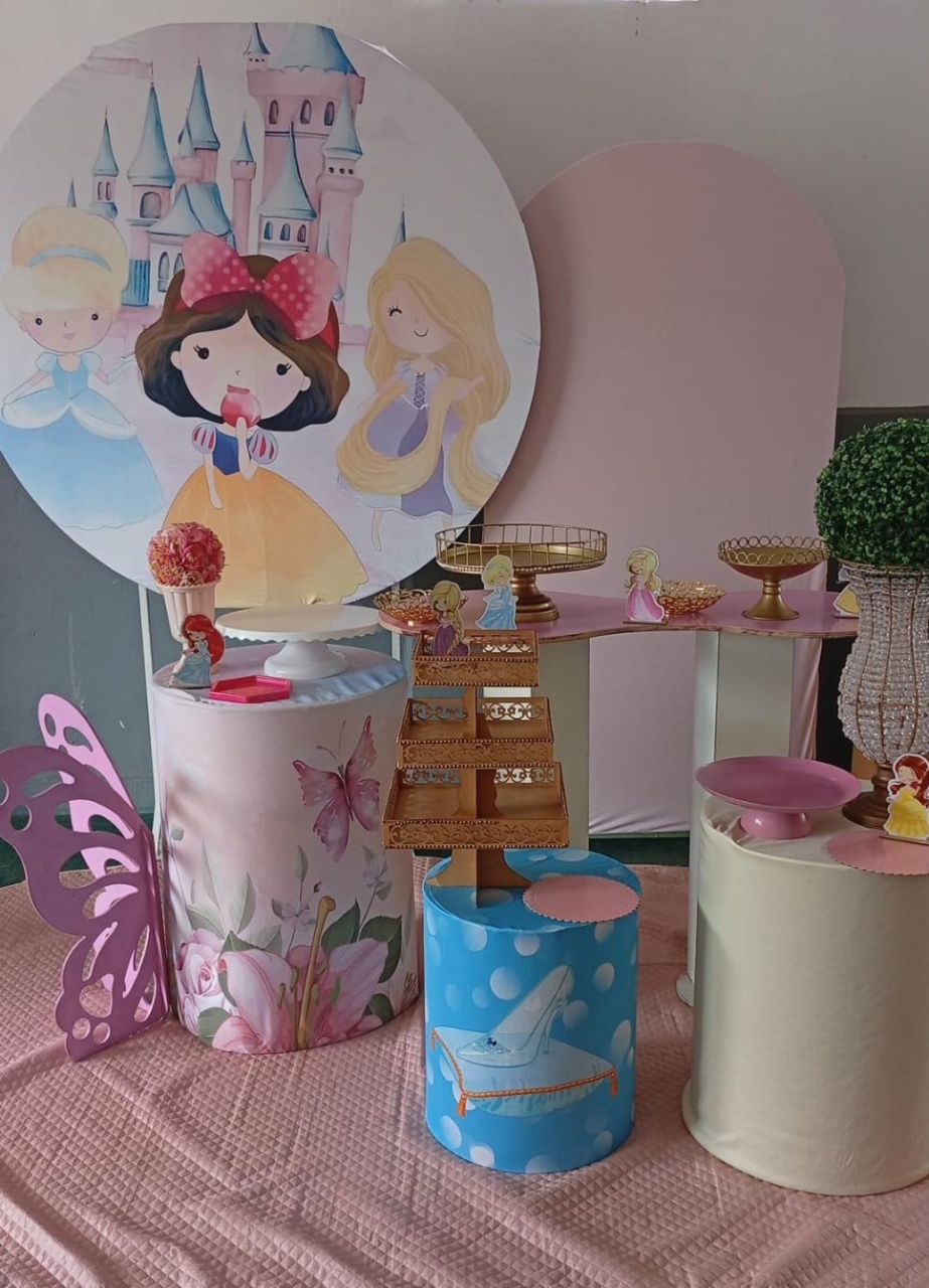 Kit Pegue E Monte Princesa Cute - Dadule decor