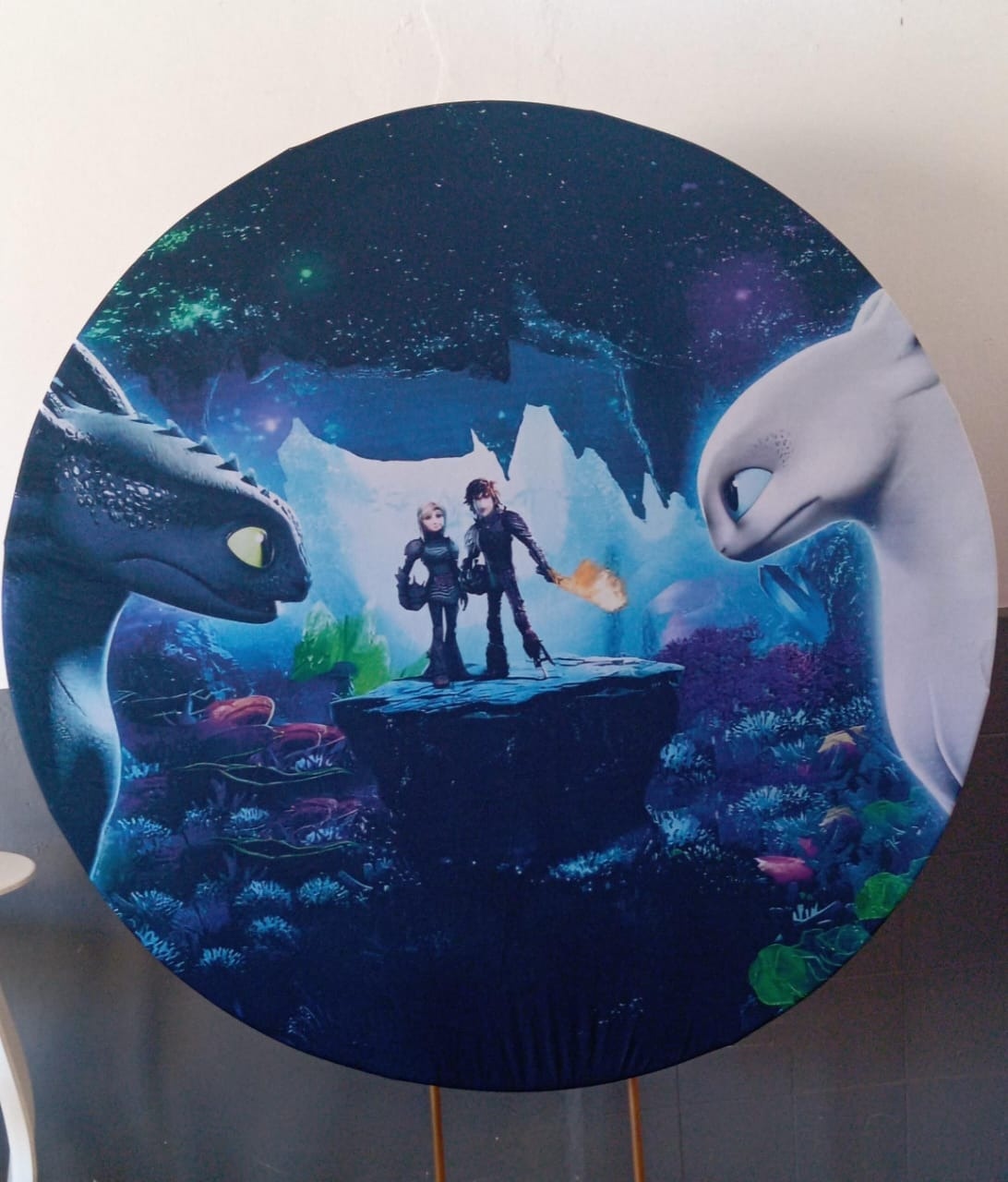 Painel Como Treinar Seu Dragão  - Dadule decor