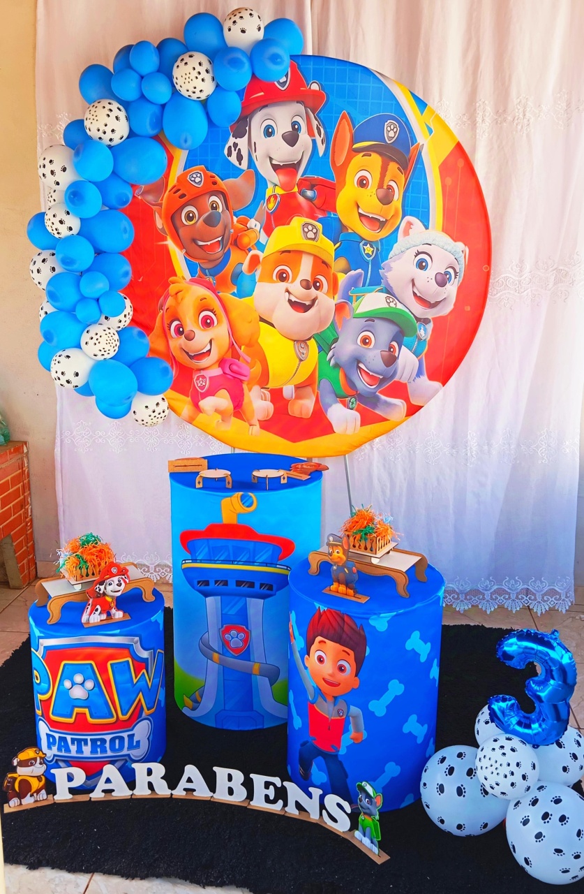Kit Pegue E Monte Patrulha Canina 1 - Dadule decor