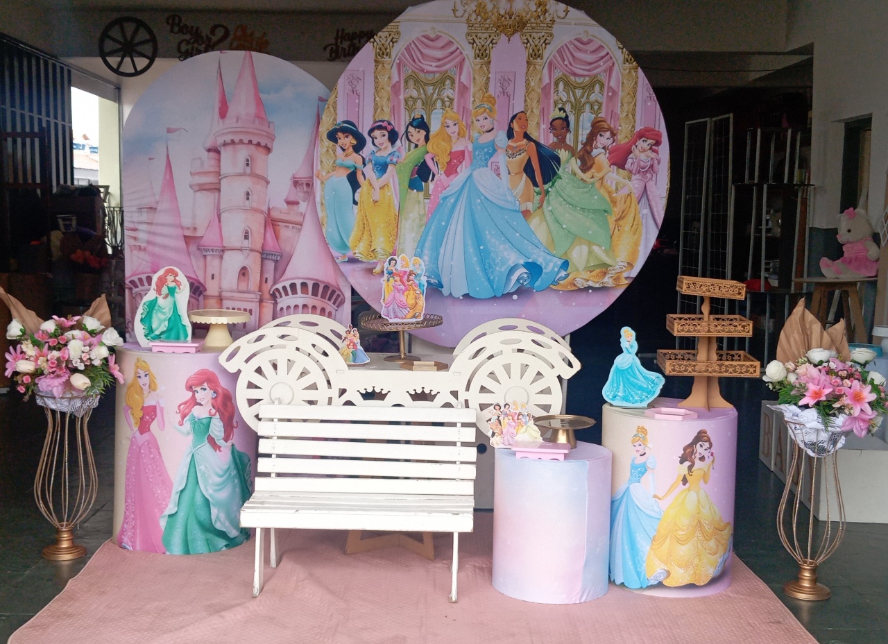 Kit Pegue E Monte Premium Princesas  - Dadule decor