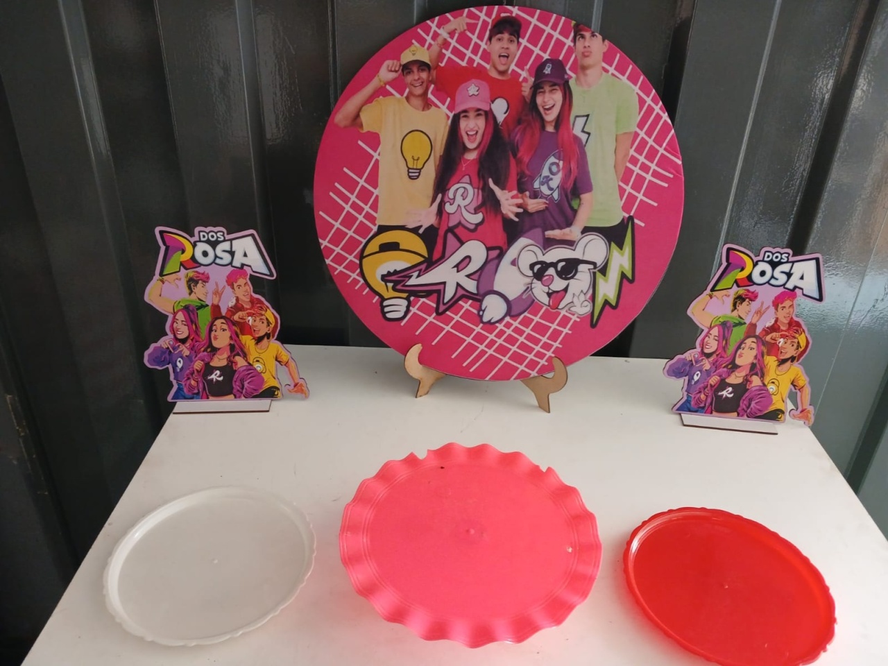 Kit Mini Festa Turma dos Rosa - Dadule decor