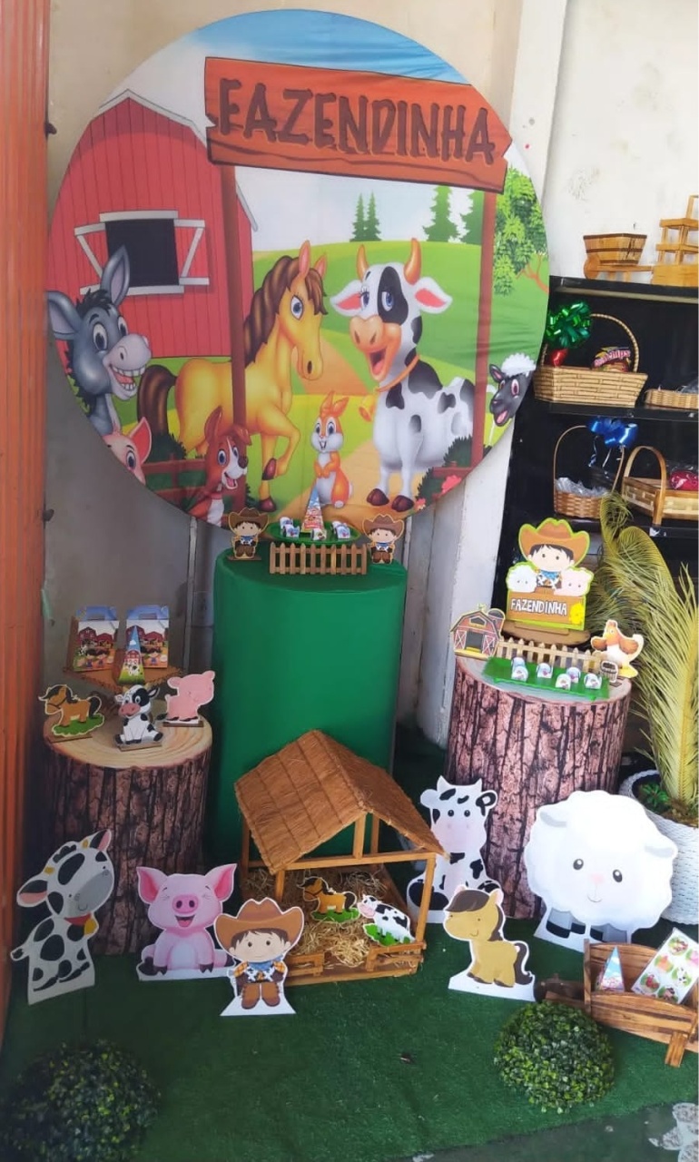 Kit Pegue E Monte Fazendinha 1 - Dadule decor