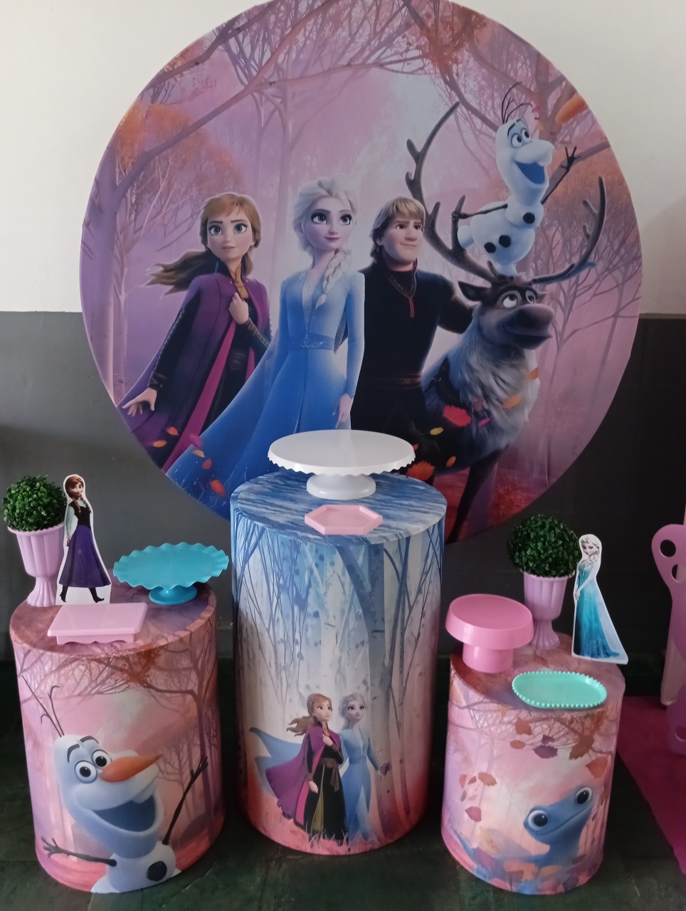 Kit Pegue E Monte da Frozen  - Dadule decor