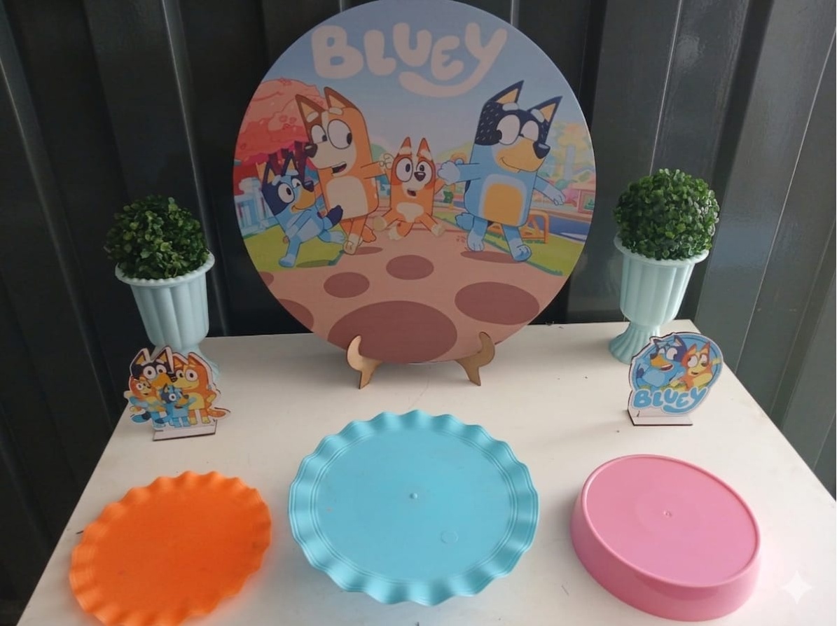 Kit Mini Festa Bluey - Dadule decor
