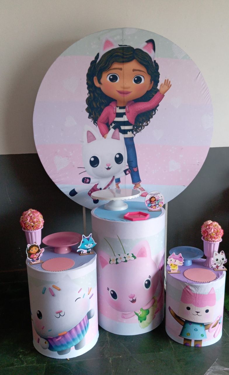 Kit Pegue E Monte A Casa Mágica da Gabi  - Dadule decor