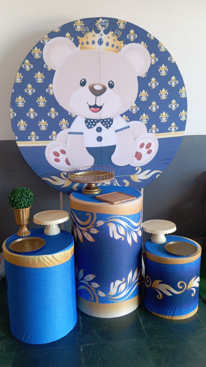 Kit Pegue E Monte Ursinho Realeza  - Dadule decor