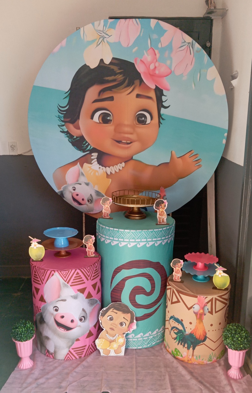 Kit Pegue E Monte Moana Baby  - Dadule decor