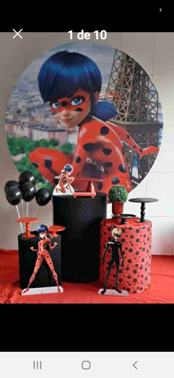 Kit Pegue E Monte Ladybug - Dadule decor