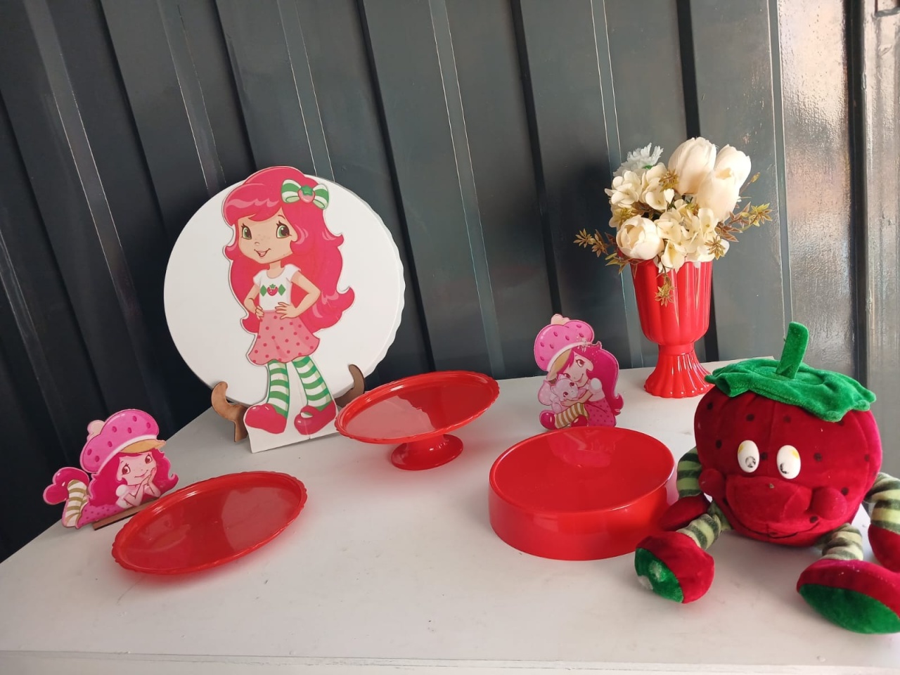 Kit Mini Festa  Moranguinho  - Dadule decor