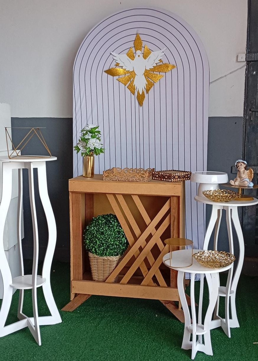 Kit Pegue E Monte Batizado Espírito Santo 2 - Dadule decor
