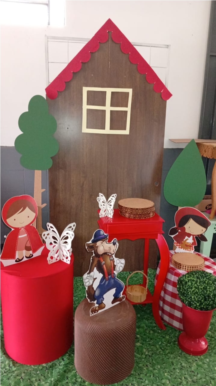 Kit Pegue E Monte Chapeuzinho Vermelho - Dadule decor