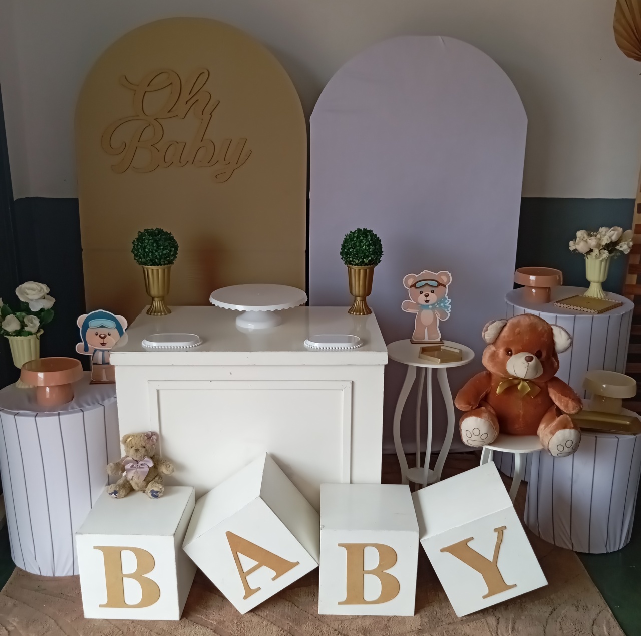 Kit Pegue E Monte Chá de Bebe Premium  - Dadule decor