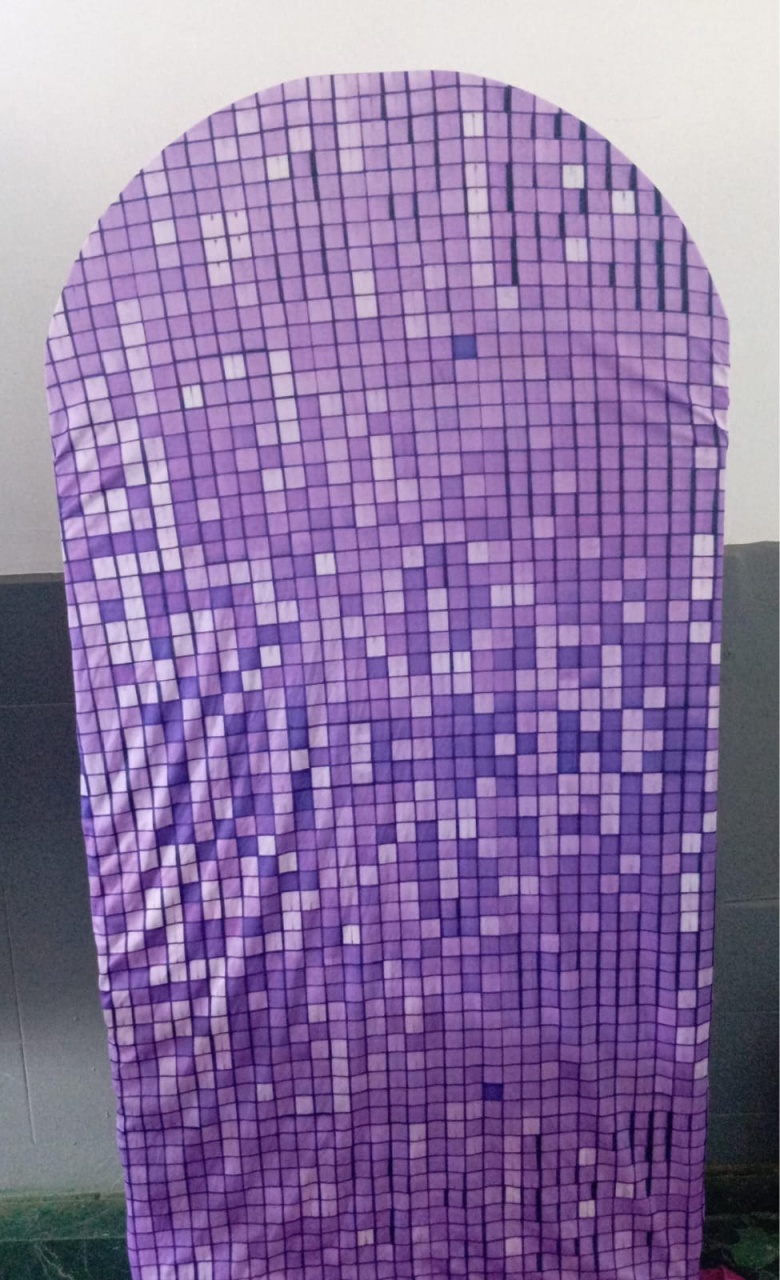 Painel Romano Roxo Metalizado  - Dadule decor
