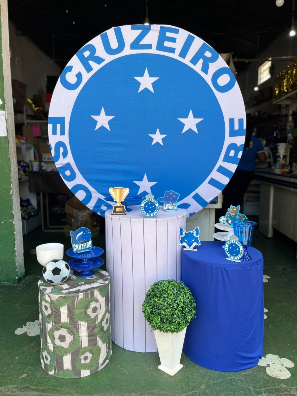 Decoração Cruzeiro 1 - Dadule decor