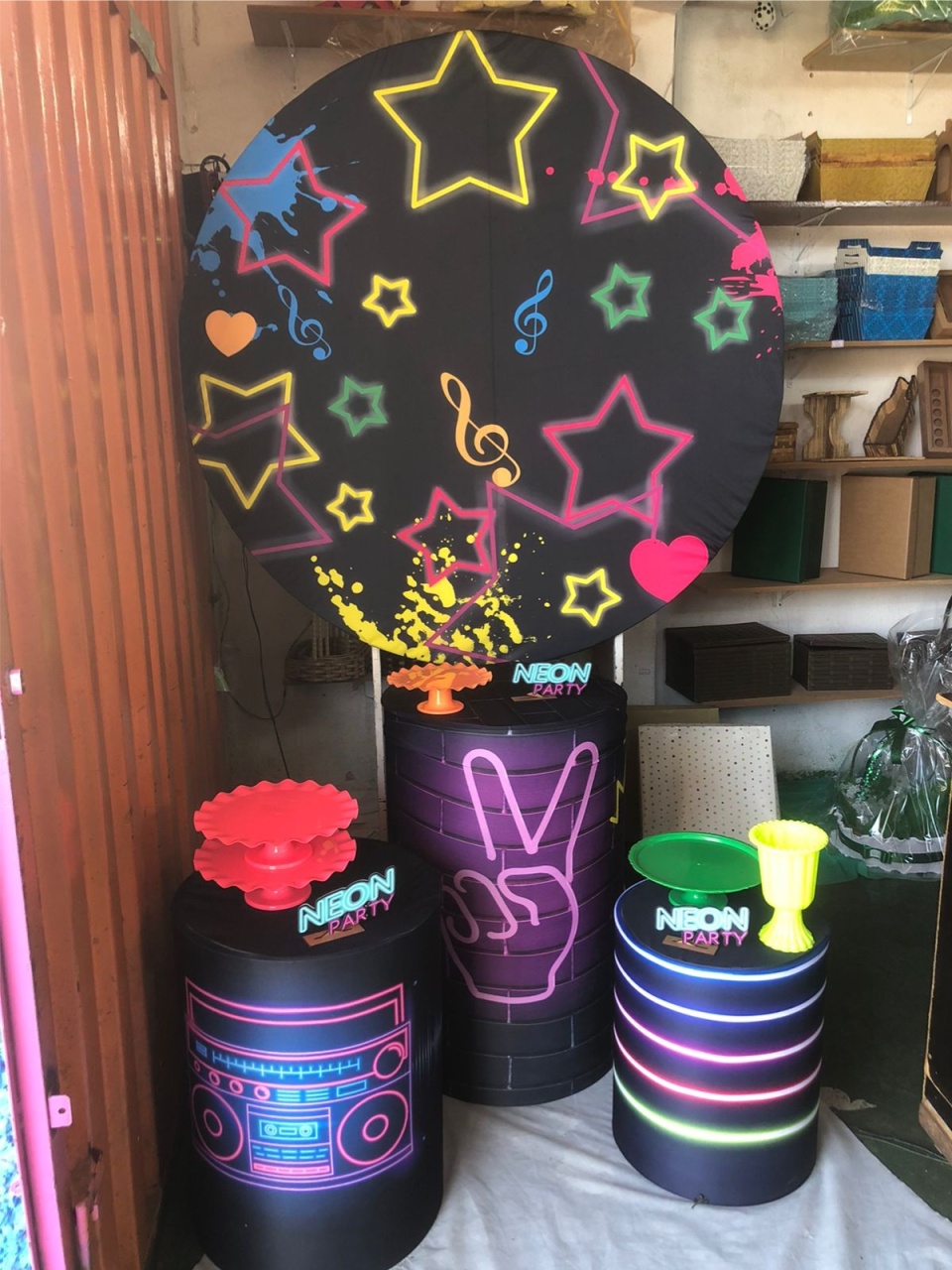 Kit Pegue E Monte Neon - Dadule decor