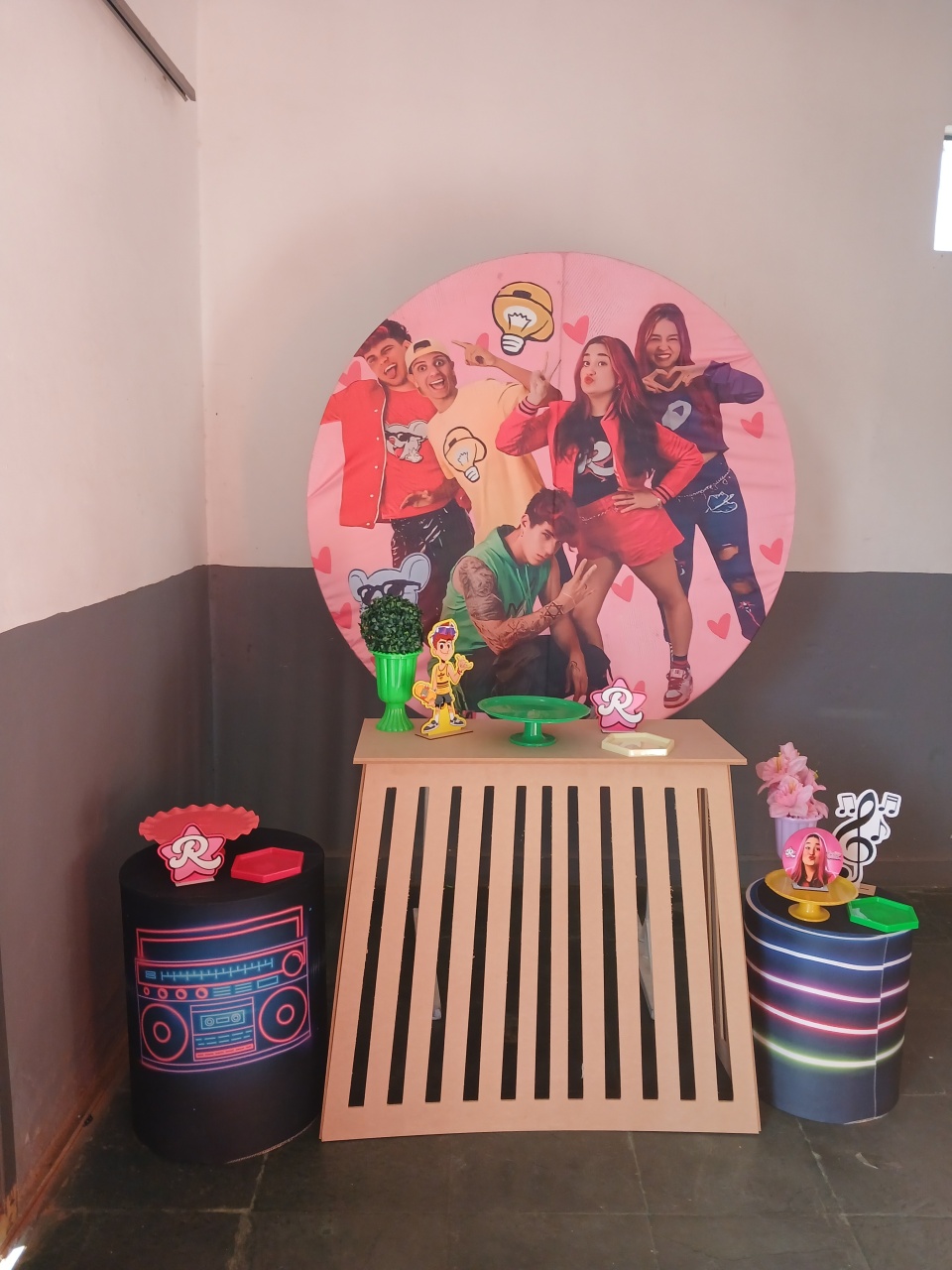 Kit Pegue E Monte Turma dos Rosas  - Dadule decor