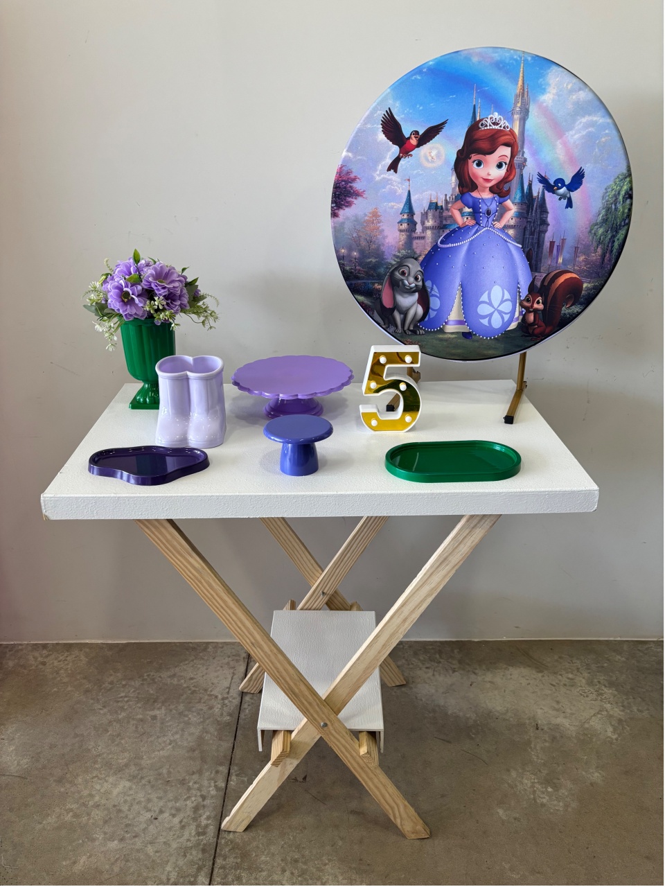 Mini Kit Princesa Sofia - maedecorapegueemonte