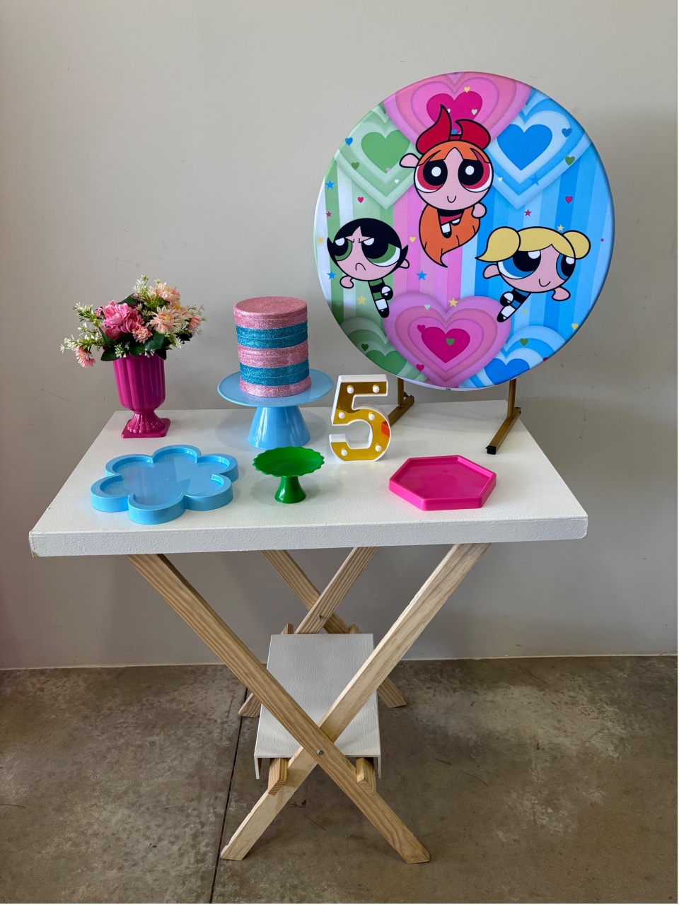 Mini Kit Meninas Super-Poderosas - maedecorapegueemonte
