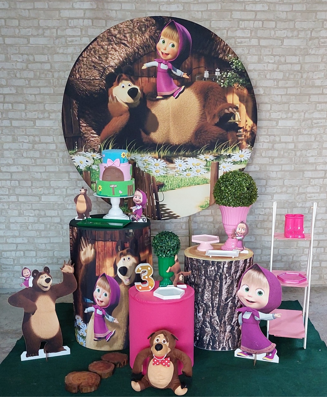 Masha E O Urso  - maedecorapegueemonte