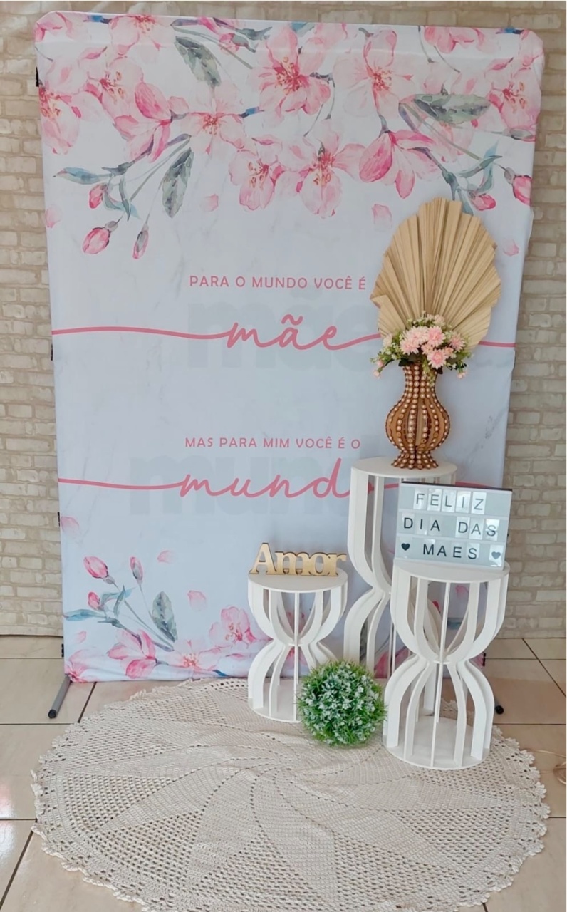 Dia das Mães Retangular  - maedecorapegueemonte