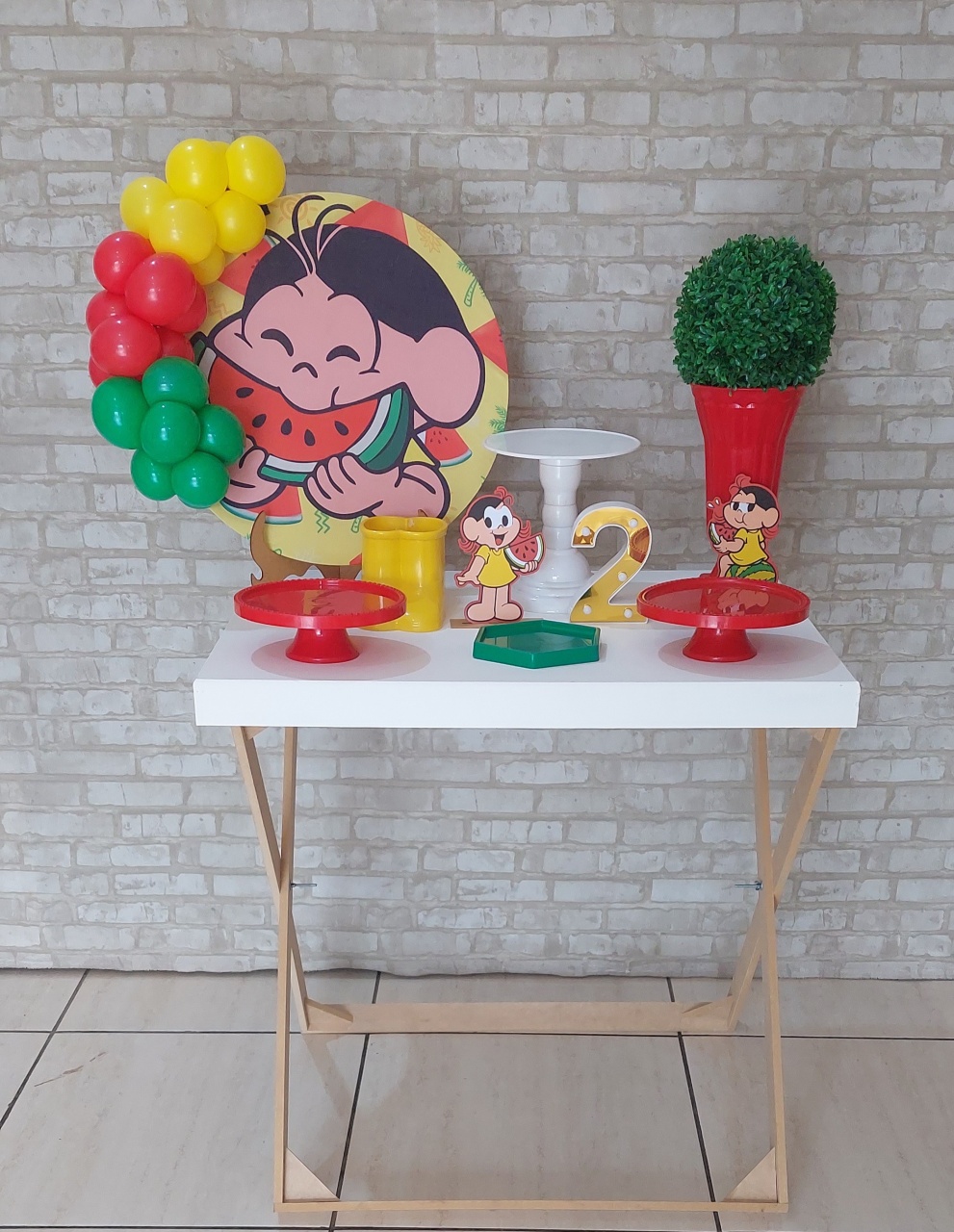 Magali Melância Mini Kit - maedecorapegueemonte