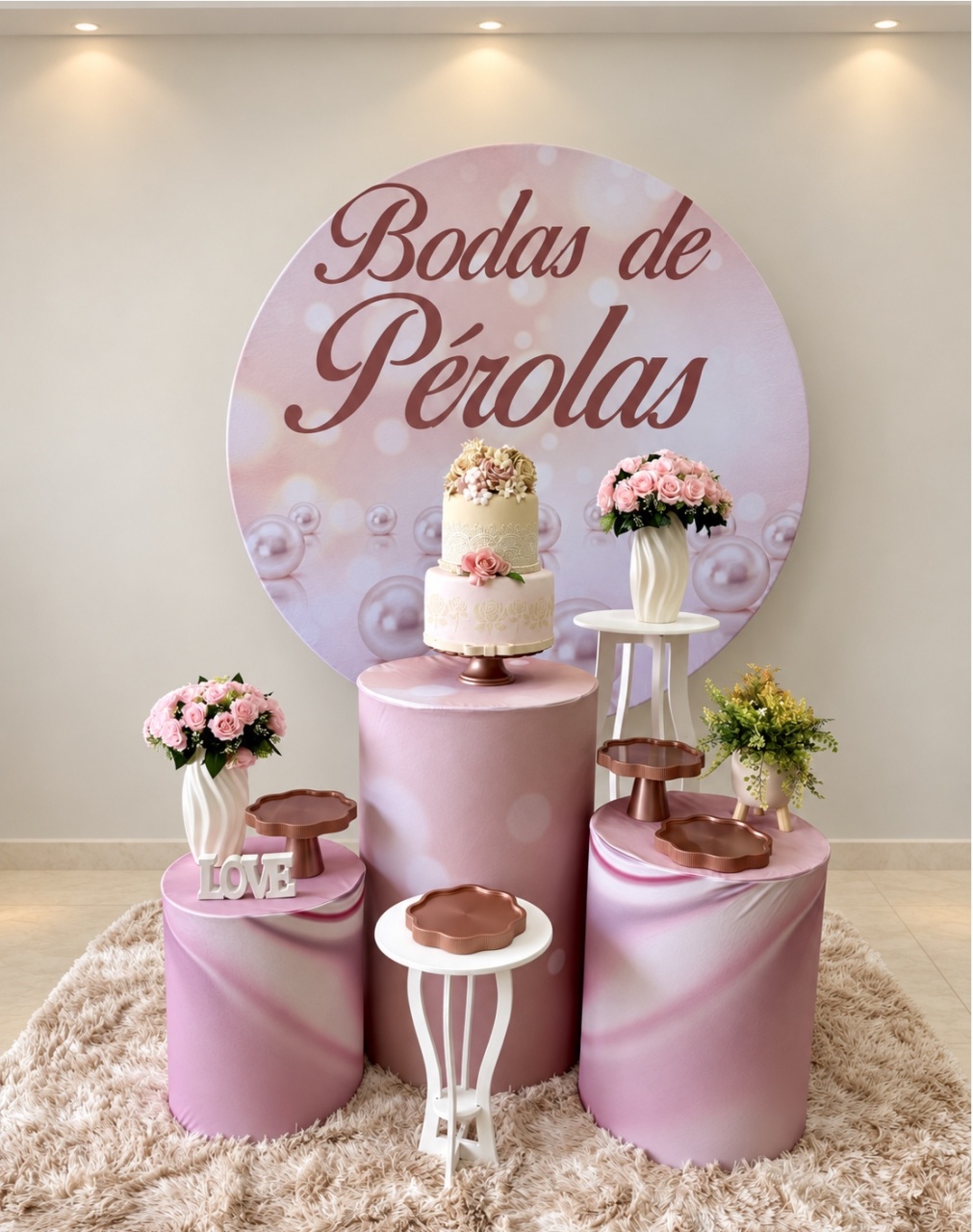 Bodas de Pérolas Ll - maedecorapegueemonte