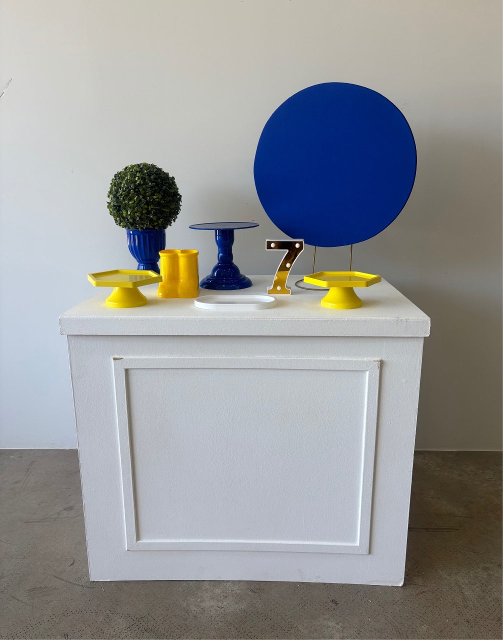 Mini Kit Azul Liso - maedecorapegueemonte