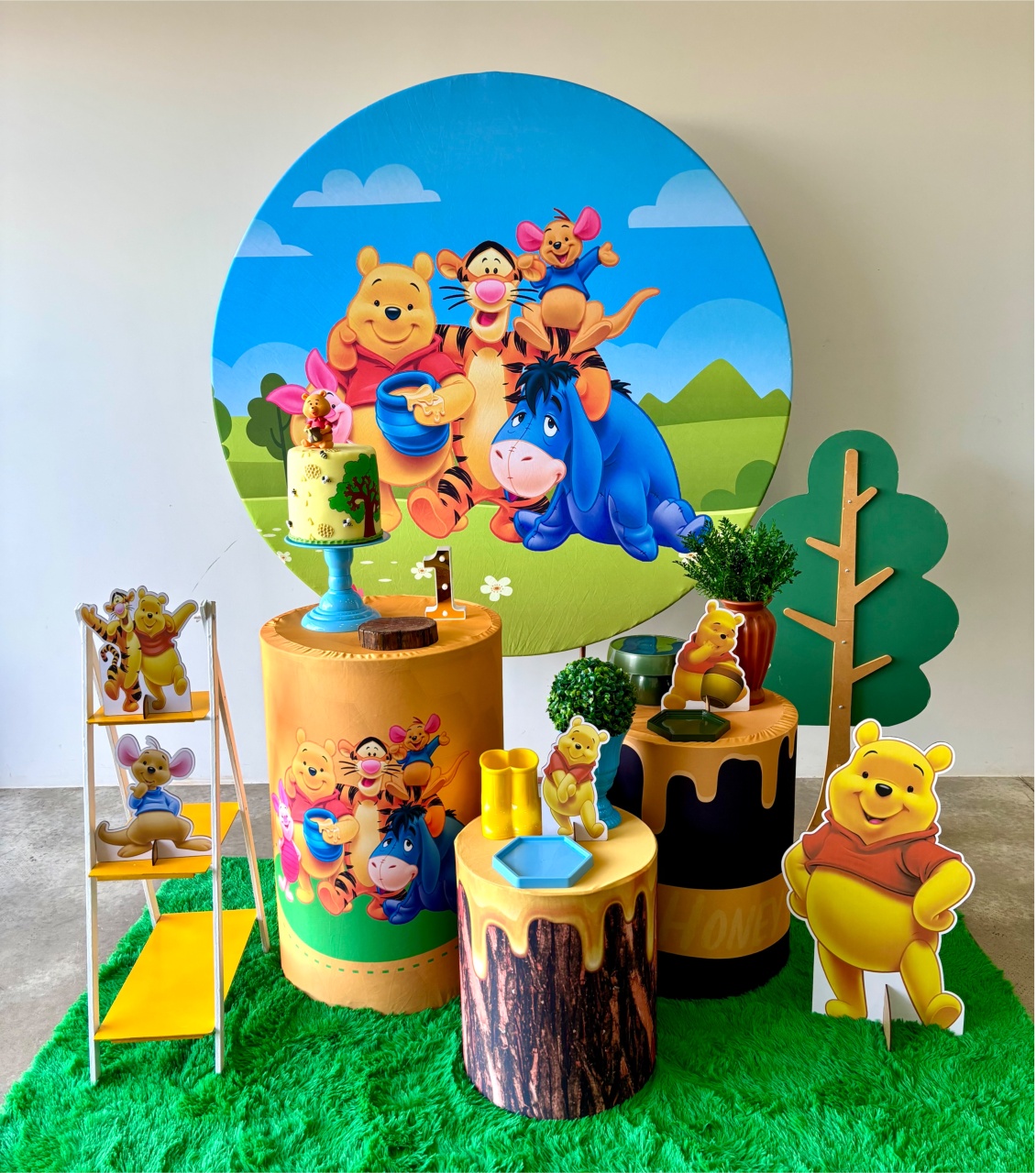 Ursinho Pooh G - maedecorapegueemonte