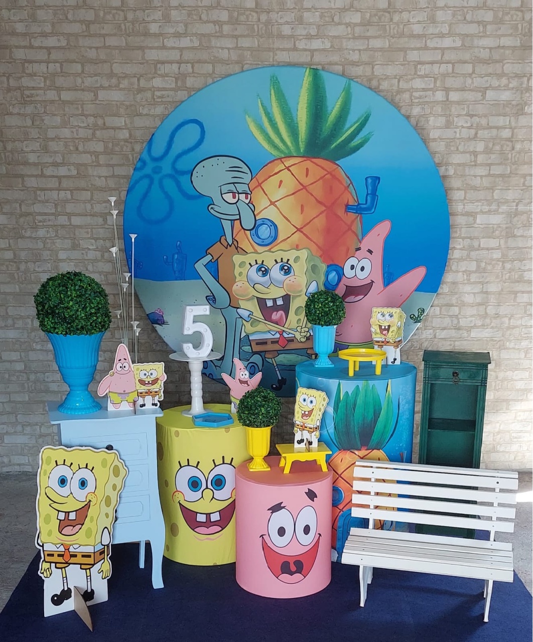 Bob Esponja 🧽 G - maedecorapegueemonte