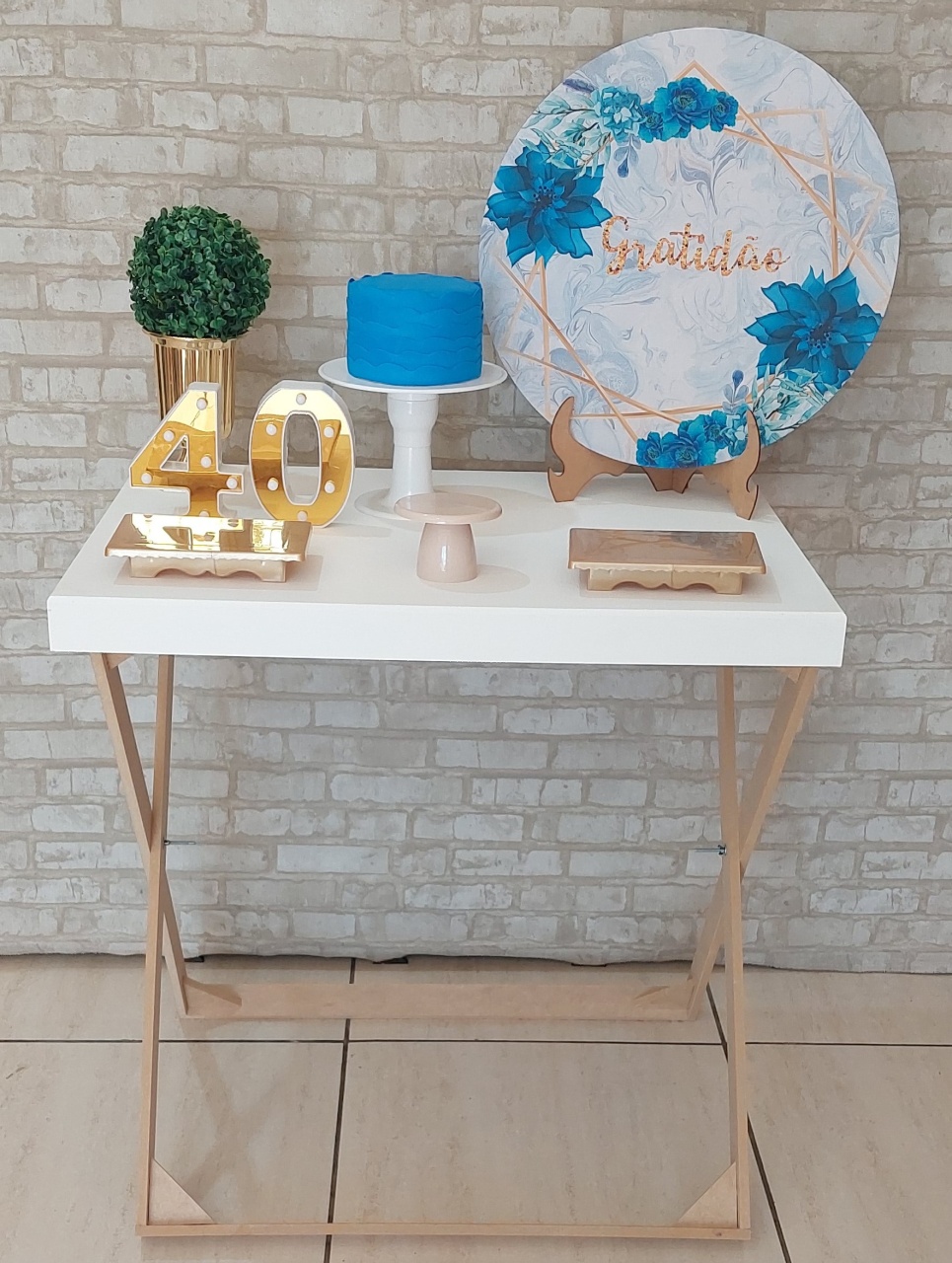 Mini Kit Gratidão Azul - maedecorapegueemonte