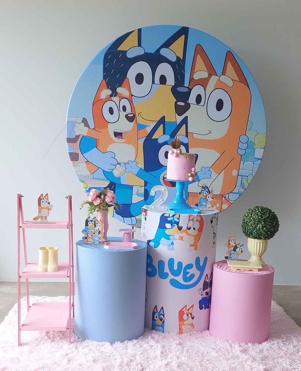 Bluey Menina P - maedecorapegueemonte