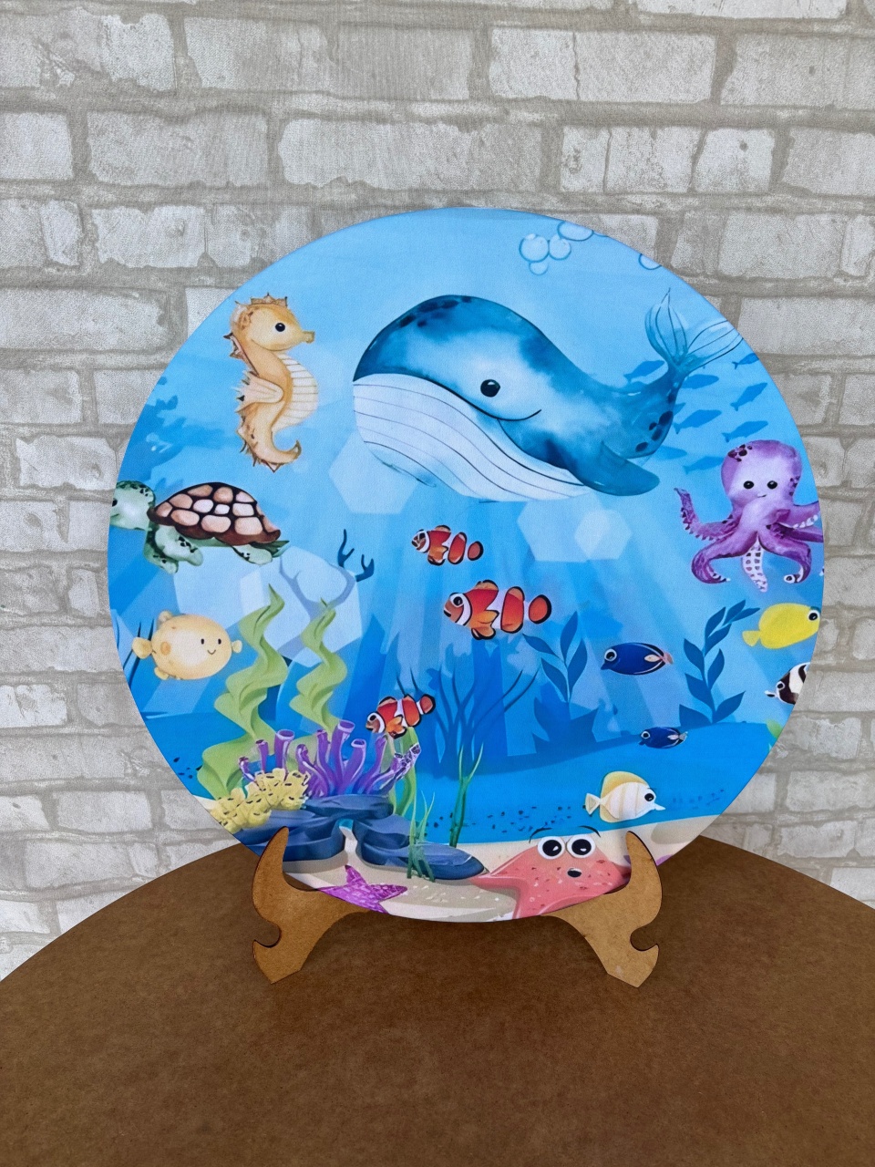 Mini Kit Fundo Do Mar  - maedecorapegueemonte