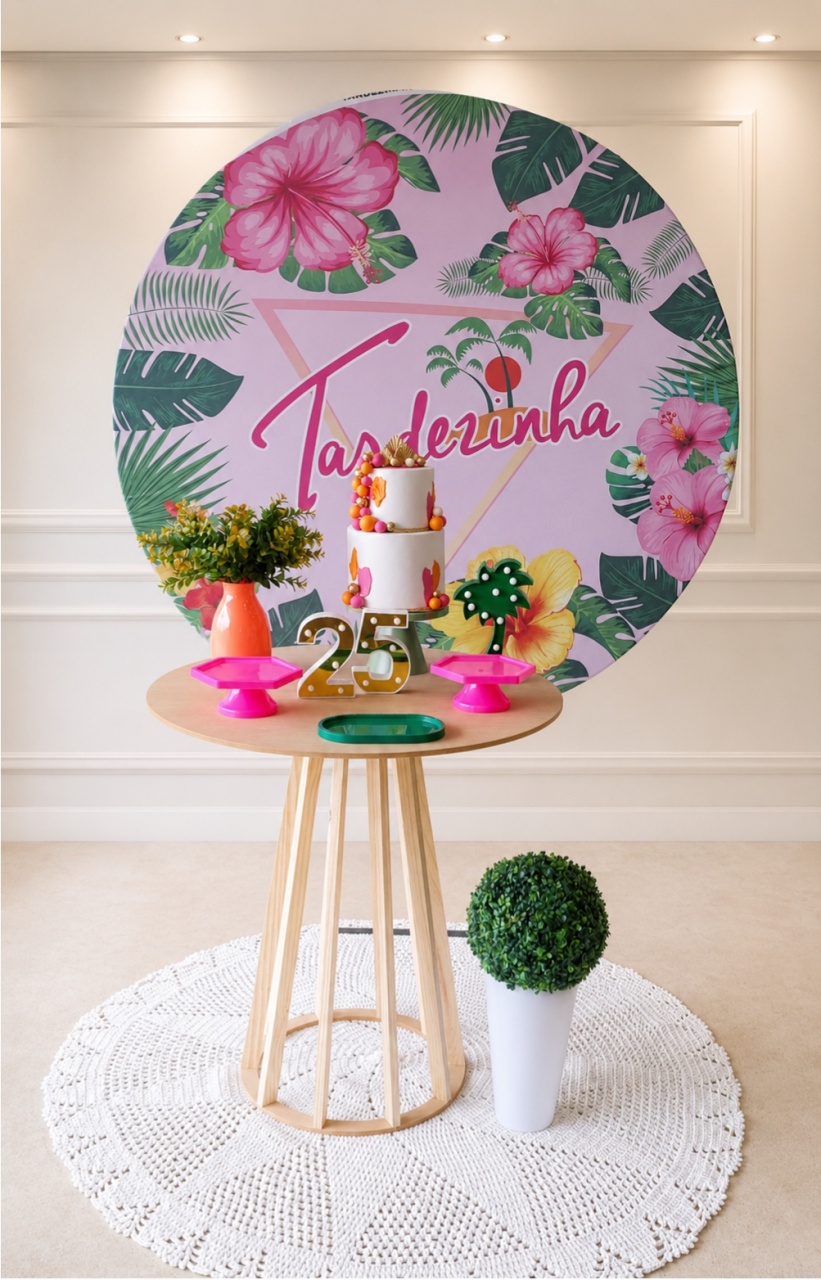 Tardezinha Rosa / Tropical - maedecorapegueemonte