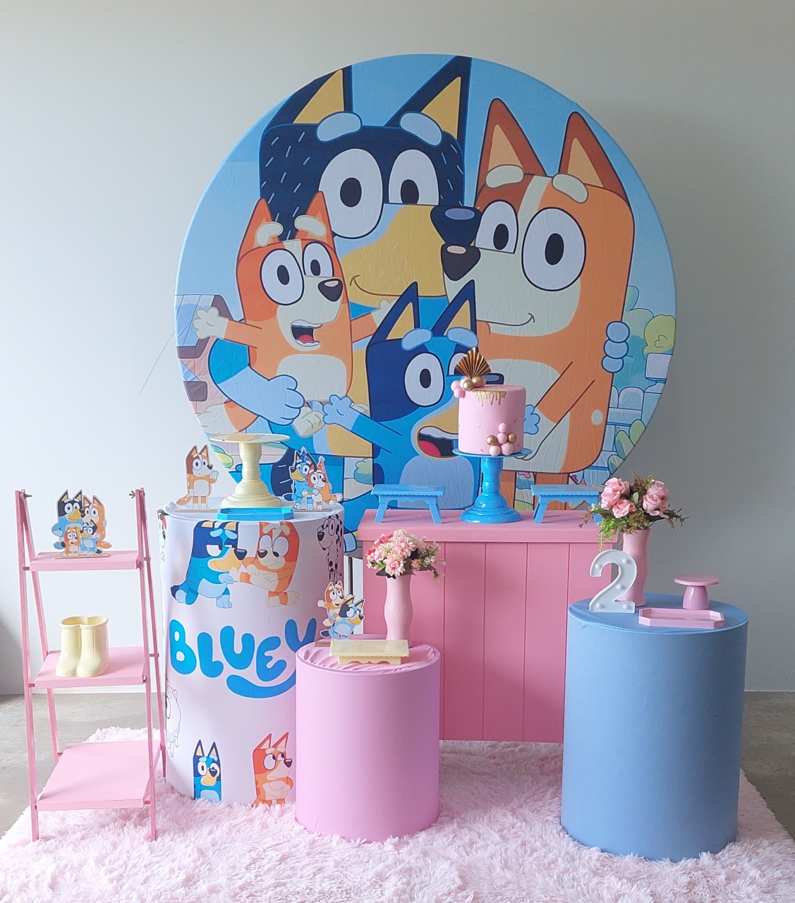 Bluey Menina M - maedecorapegueemonte