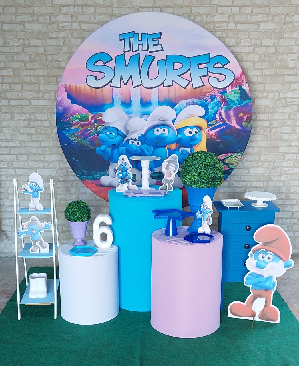 Os Smurfs M - maedecorapegueemonte