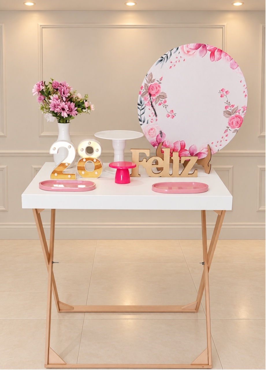 Mini Kit Floral Rosa - maedecorapegueemonte