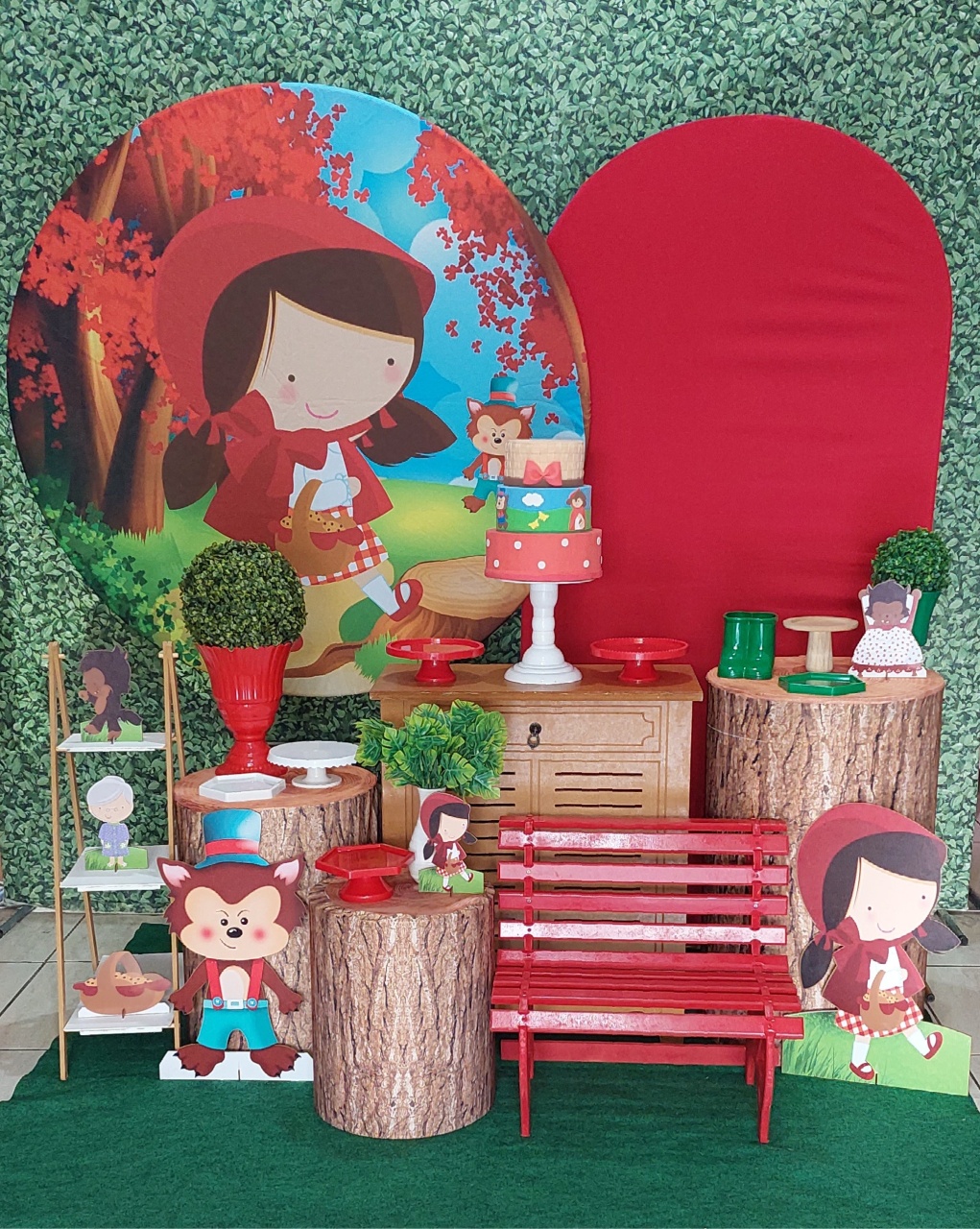 Chapéuzinho Vermelho G - maedecorapegueemonte