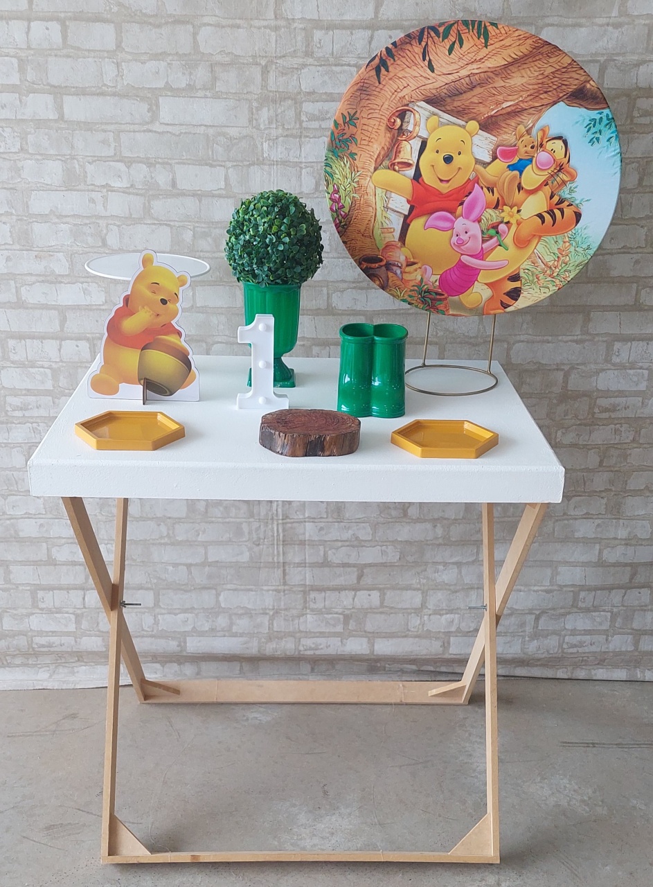 Mini Kit Ursinho Pooh  - maedecorapegueemonte