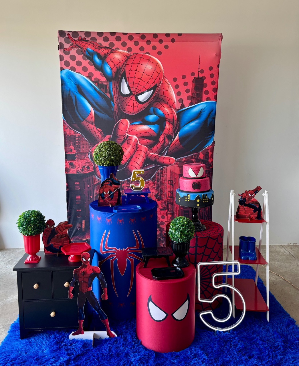 Homem Aranha Retangular 🕷️  - maedecorapegueemonte