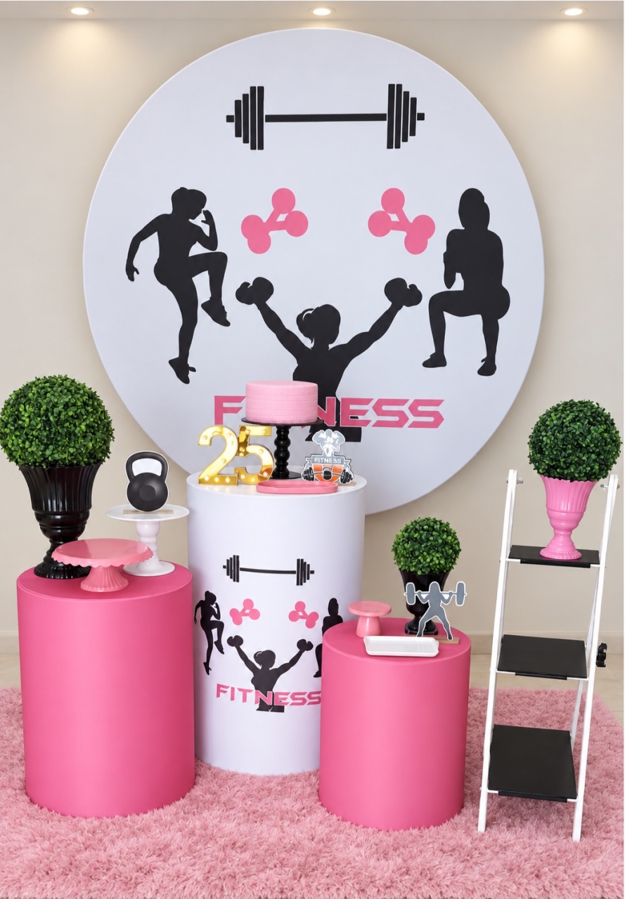 Academia / Fitness Feminino - maedecorapegueemonte