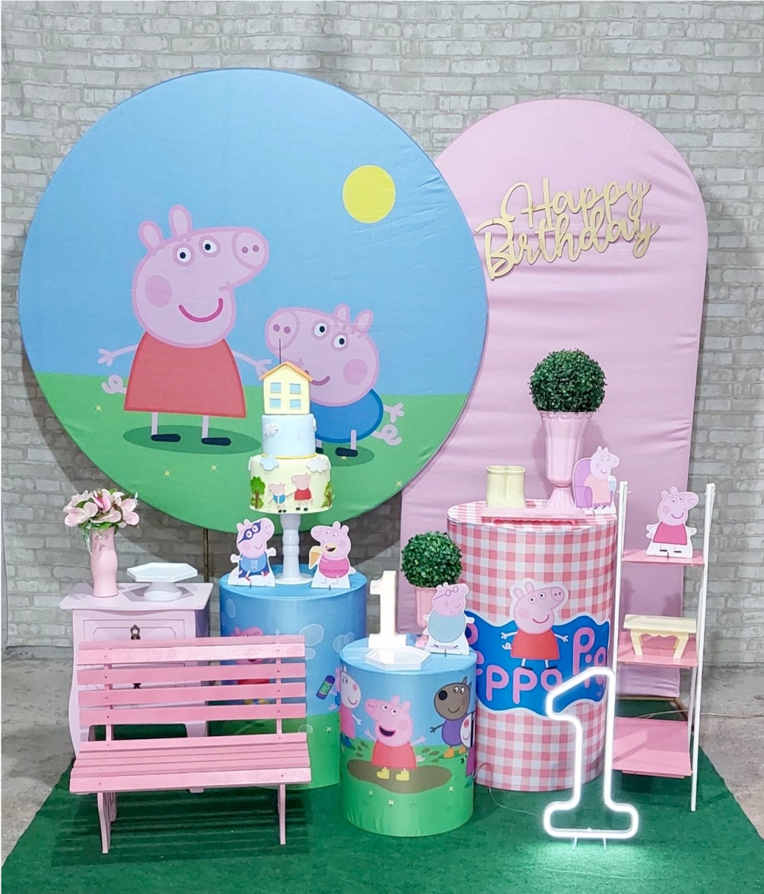 Peppa Pig Menina Completo  - maedecorapegueemonte