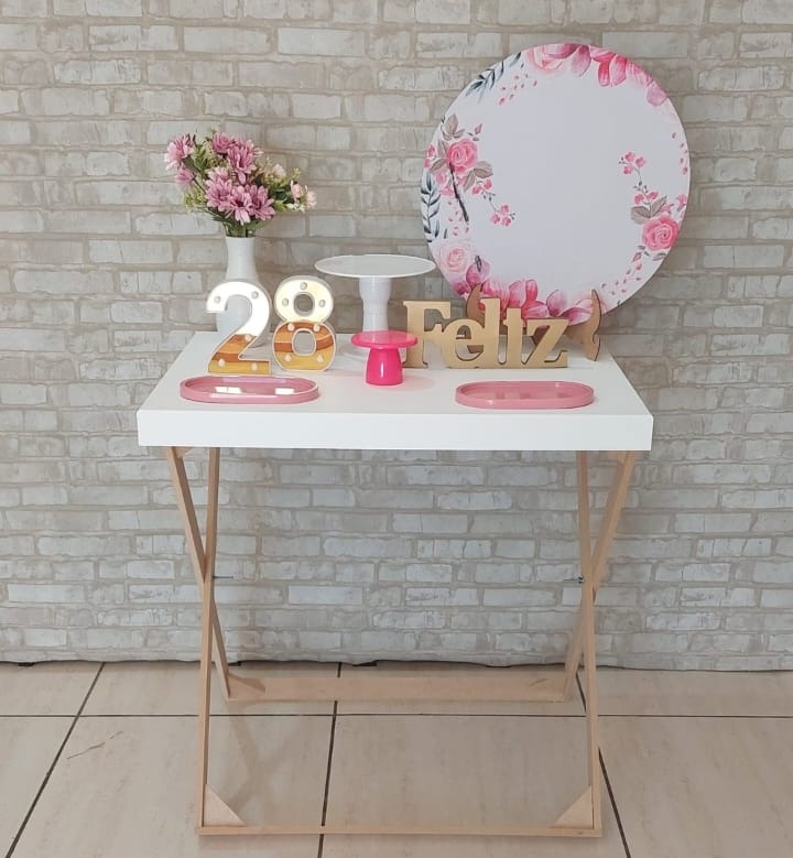 Mini Kit Floral Rosa - maedecorapegueemonte