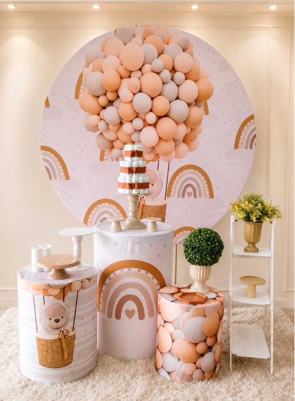 Ursinhos Boho Chá de Bebê - maedecorapegueemonte