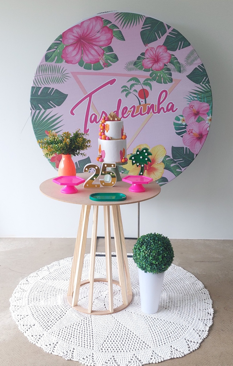 Tardezinha Rosa / Tropical  - maedecorapegueemonte