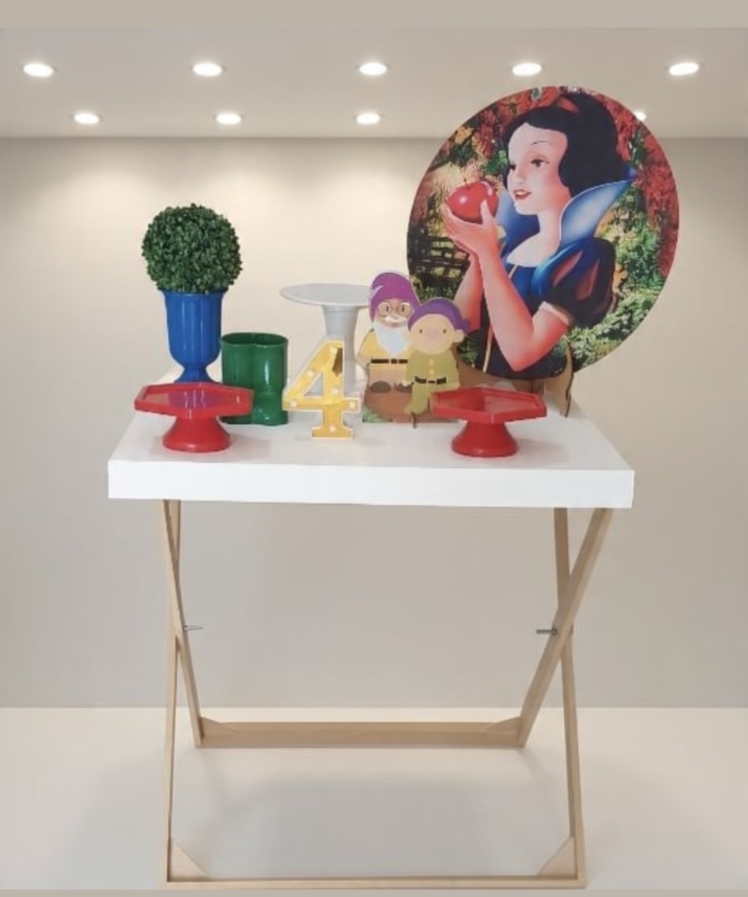 Mini Kit Branca de Neve - maedecorapegueemonte
