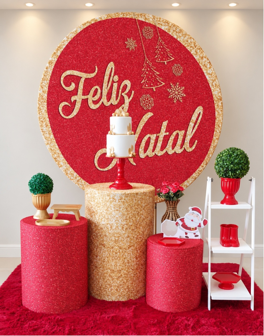 Natal Glitter - maedecorapegueemonte